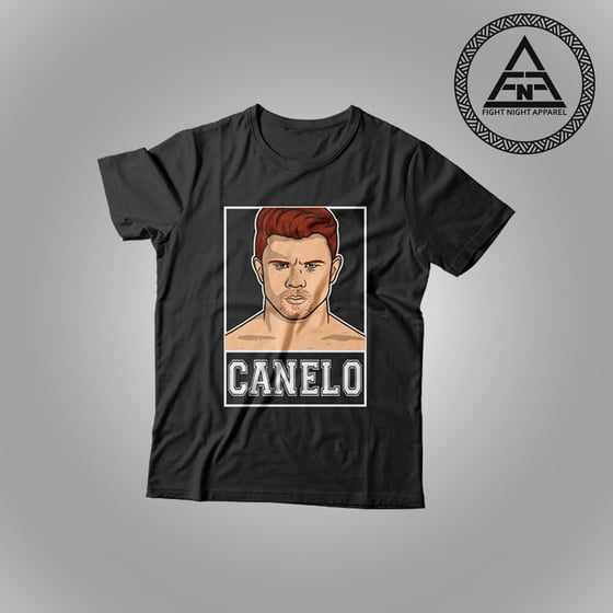 Image of The Mexican Champion "Canelo" artwork shirt (Black)