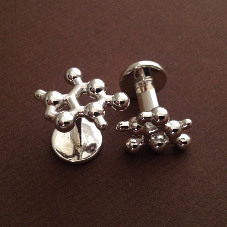 theobromine cufflinks Image 3