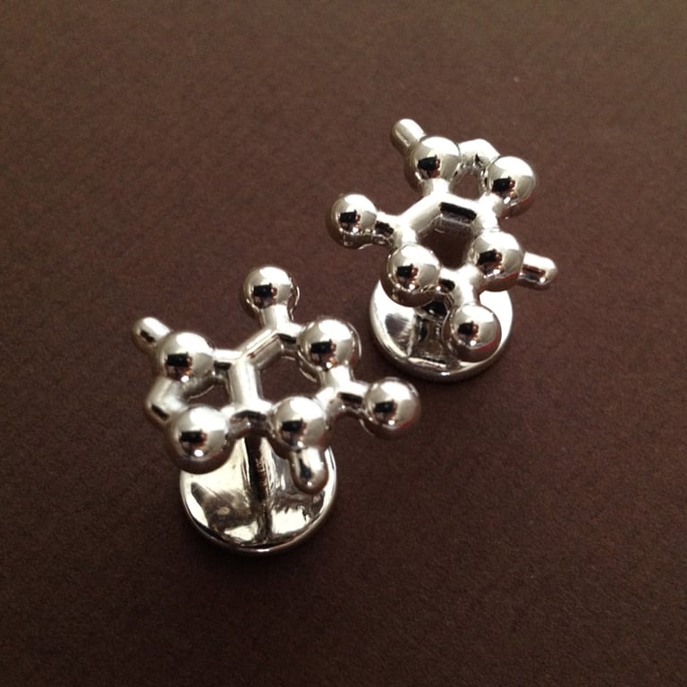 theobromine cufflinks Image 4