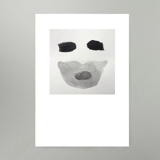 Image of By Hand : Mask Art Print
