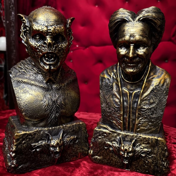 Image of Bram Stokers Dracula Busts