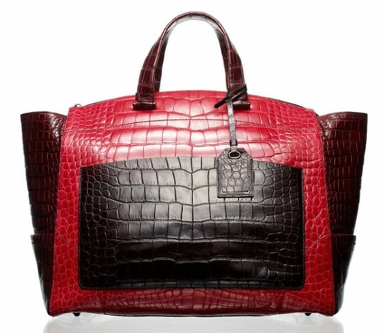Image of REED KRAKOFF UNIFORM XL ALLIGATOR TOTE