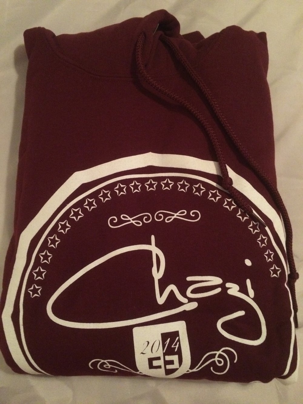 Chazi Stamp Hoodie (Maroon)