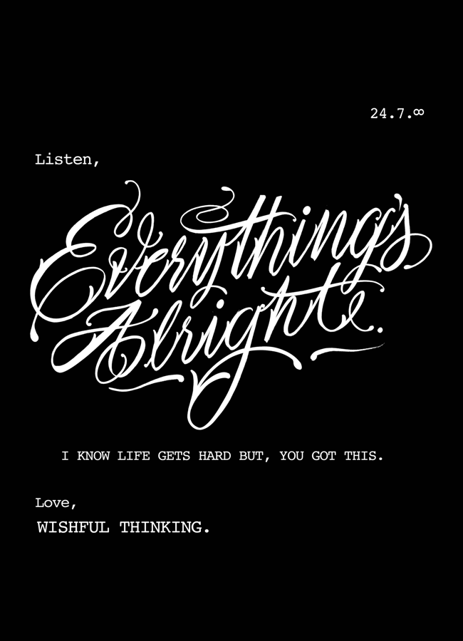 “Love Note/Reminder” Tote bag