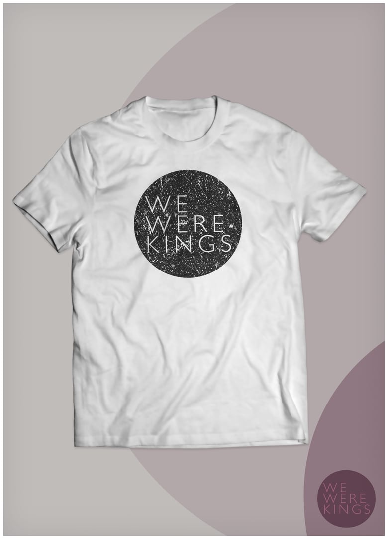 Image of We Were Kings Official Logo T-shirt White