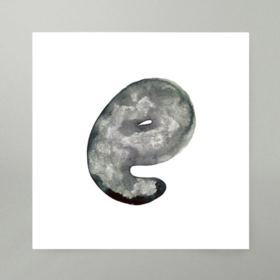 Image of By Hand : E is For Elephant Art Print
