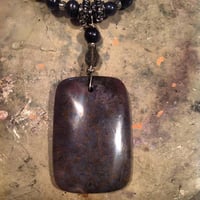 Image 3 of Prosperity <3 Picture Jasper with Black Pearls and Labradorite and Crystal Quartz