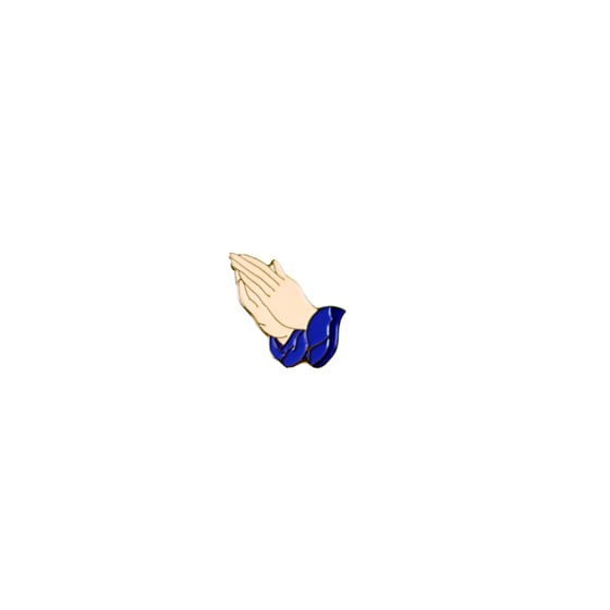 Image of "Praying Hands" Lapel Pin