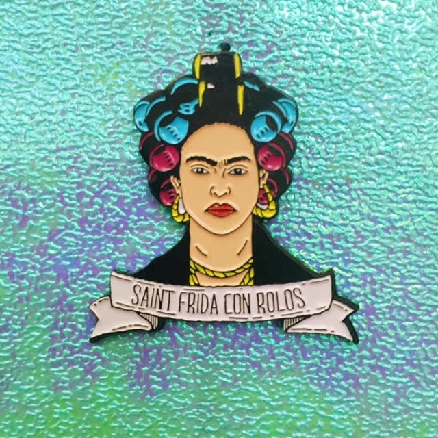 Image of Saint Frida Con Rollos 