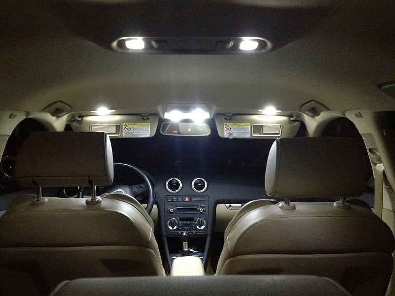 Image of Complete Interior LED Kit [Crisp White / Error Free] fits: Audi B6 A4/S4