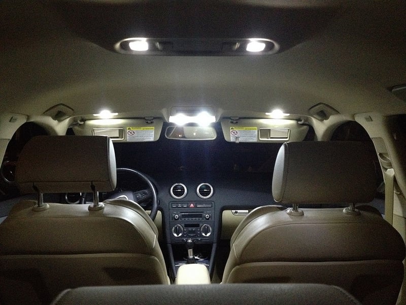 Complete Interior LED Kit Crisp White Error Free fits Audi B7