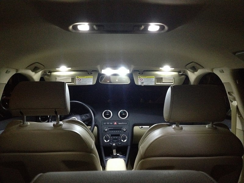 Image of Complete Interior LED Kit including Trunk LED - Error Free Fits: Audi A3 & S3