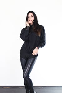 Image 2 of Shimmer Iridescent Black dots!