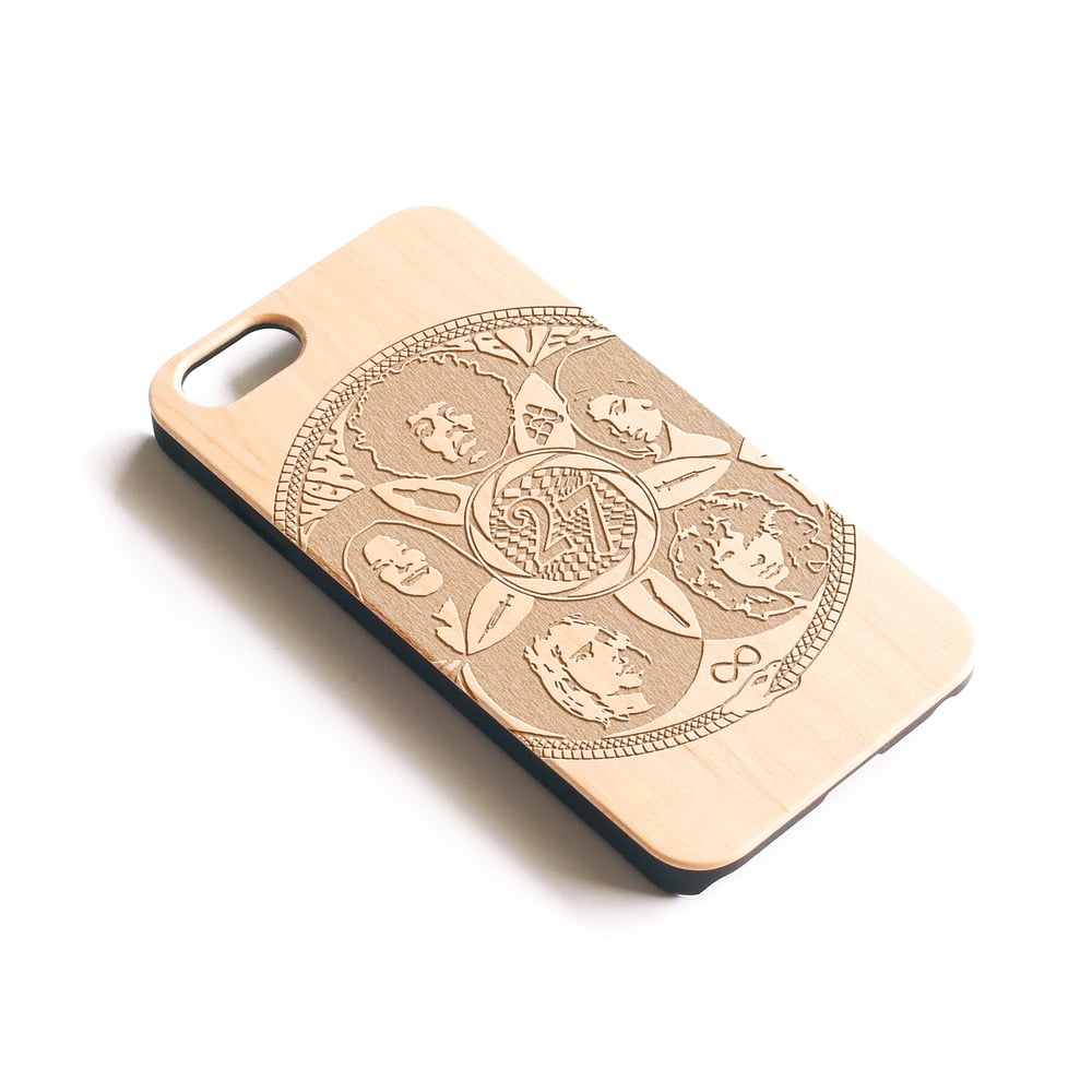 Image of Artisanal Engraved Maple Iphone 6S/6S+ Case - The 27 Club