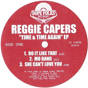 Image of REGGIE CAPERS "TIME & TIME AGAIN" EP