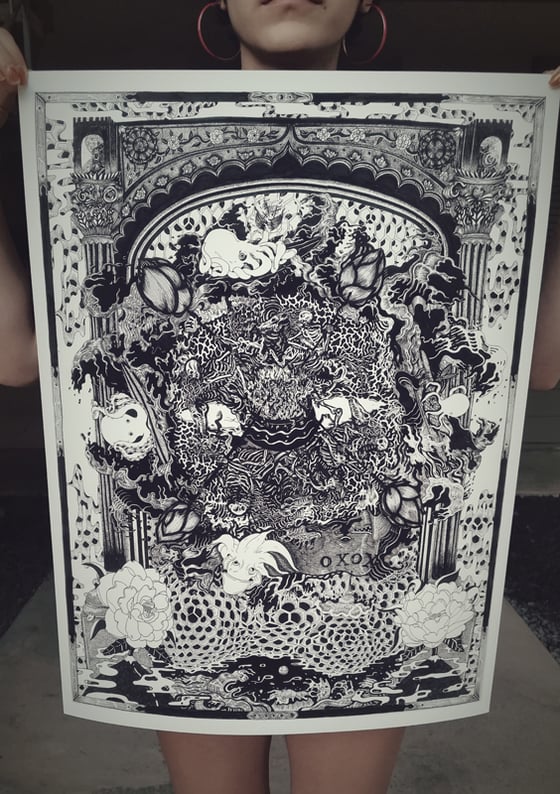 Image of January Mandala  ***PRINT SALE***