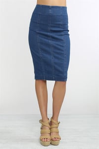 Image 1 of Hustler Denim Skirt