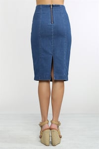 Image 2 of Hustler Denim Skirt