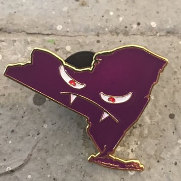 Image of "The Vampire State" Lapel Pin by Branden Koch