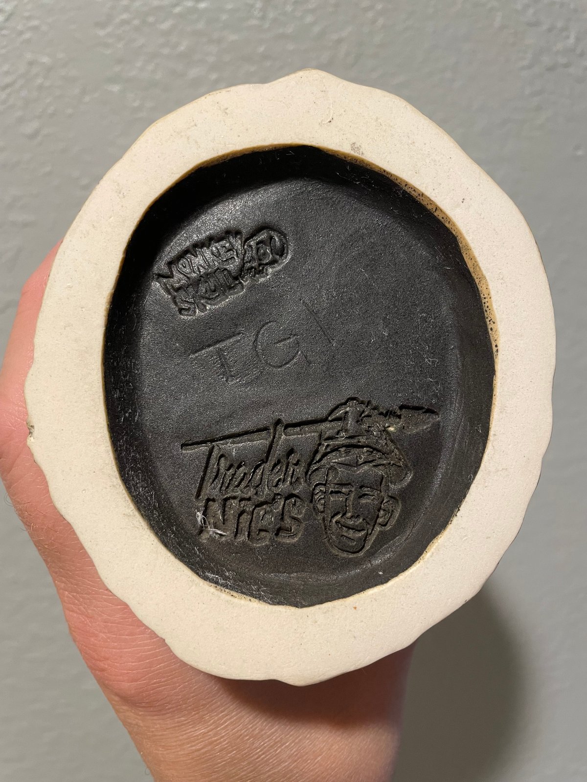 Image of Barker Bird “Almond” Test Glaze #1