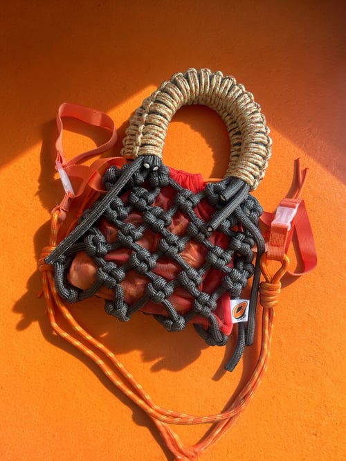 Image of Crossbody strap ORANGE/YELLOW