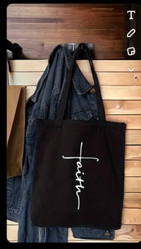Image 2 of Faith Tote Bag