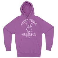 Image 4 of NYC PLAY BOY HOODIE (STONE GREY)