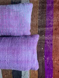 Image 3 of coussins teintées en laine 💜