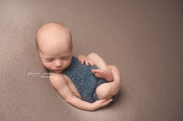 Image of "ethan" newborn romper