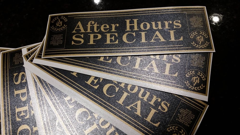 AFTER HOURS SPECIAL