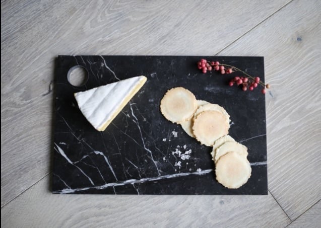 Image of Black Marble Cheese Board