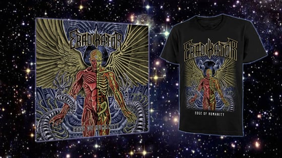 Image of Edge of Humanity Album and EOH Colour T-shirt 