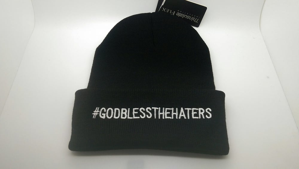 Image of #GodBlessTheHaters Beanie