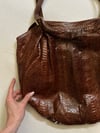 70s massive python bag