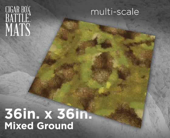 Image of Mixed Ground - 3'x3' - #241
