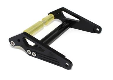 Image of Extension Billet Aluminum 6.5 INCH Honda Ruckus W/ CABLES -BLACK