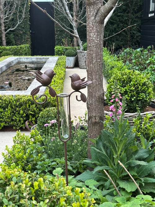 Image of Rain Gauge, Double Bird 