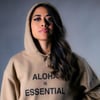 “Aloha is Essential” Hoodie - Sandstone