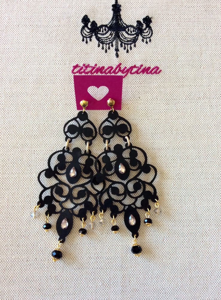 Image of Orecchini chandelier maxi