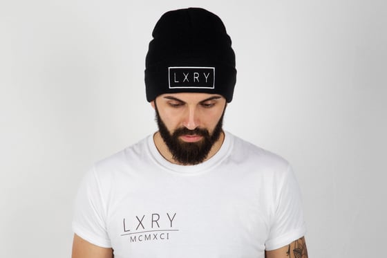 Image of LXRY Black Beanie