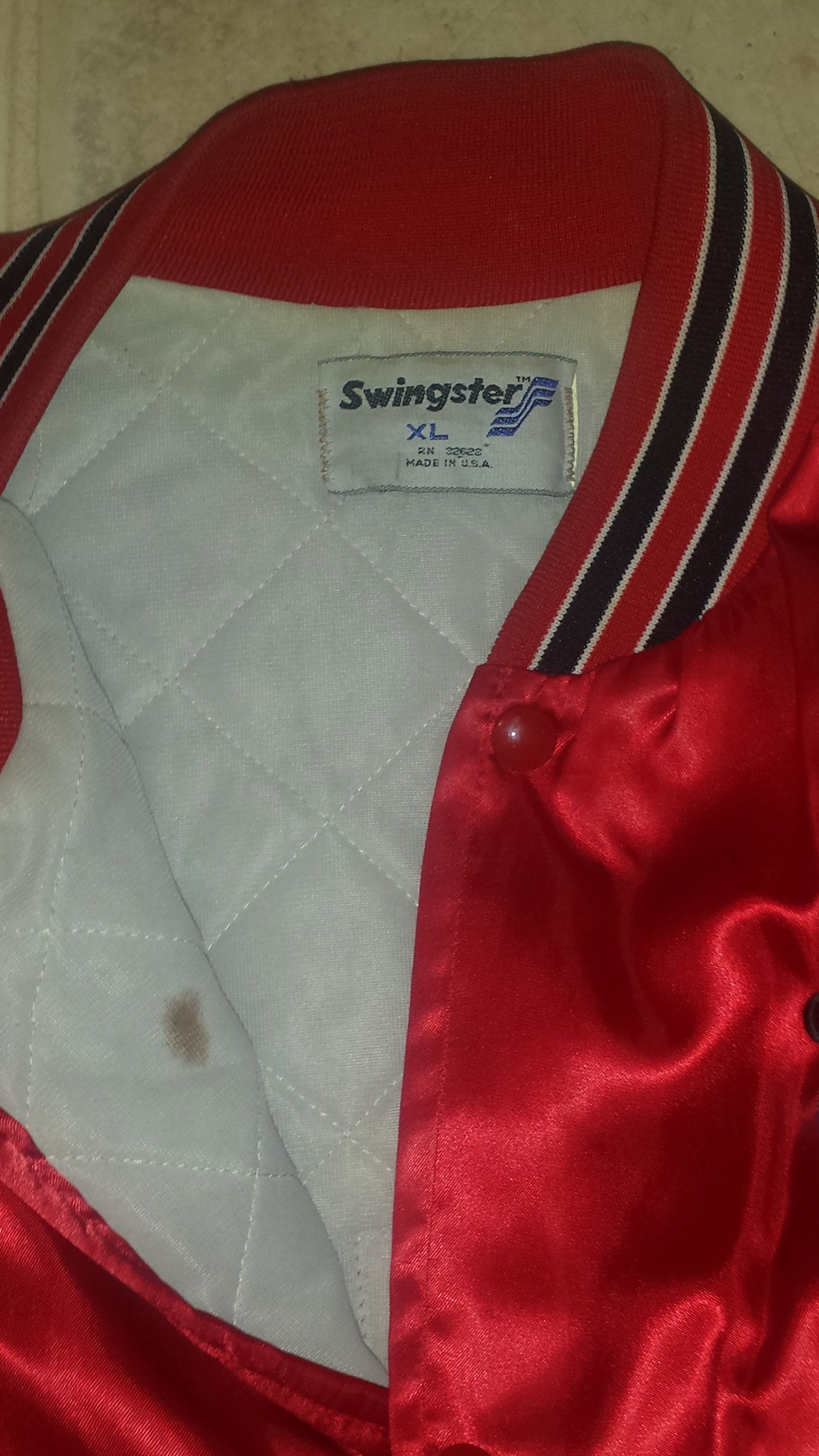 90's Chicago Bulls Swingster NBA Jacket Size XL/XXL – Rare VNTG