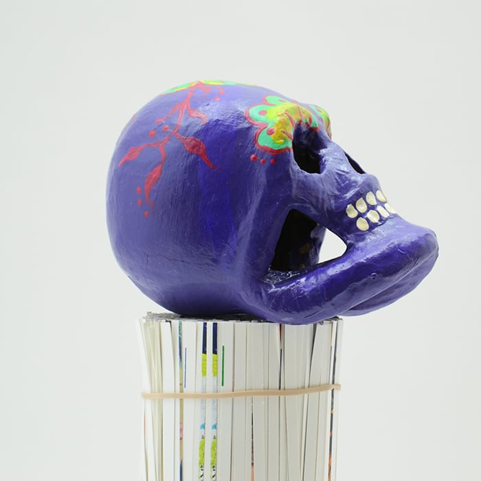 Image of Purple Sugar Skull