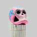 Image of Pink Sugar Skull