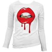 Image of Bite The Bullet Tee (Red) Long Sleeve