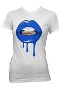 Image of Bite The Bullet Tee (Blue)