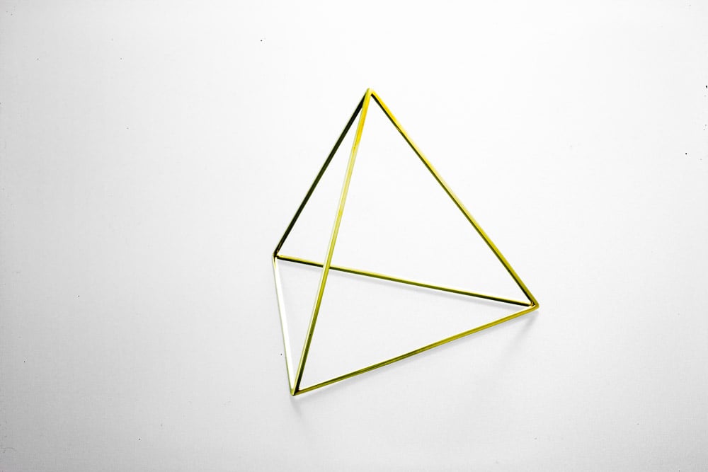 Image of Pyramid Tetrahedron Bracelet
