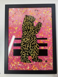 Image 1 of Gold glitter Ursa the bear - Available From upfest only 