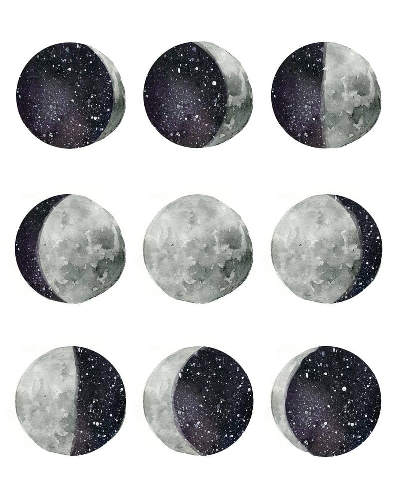 Image of Phases of the moon