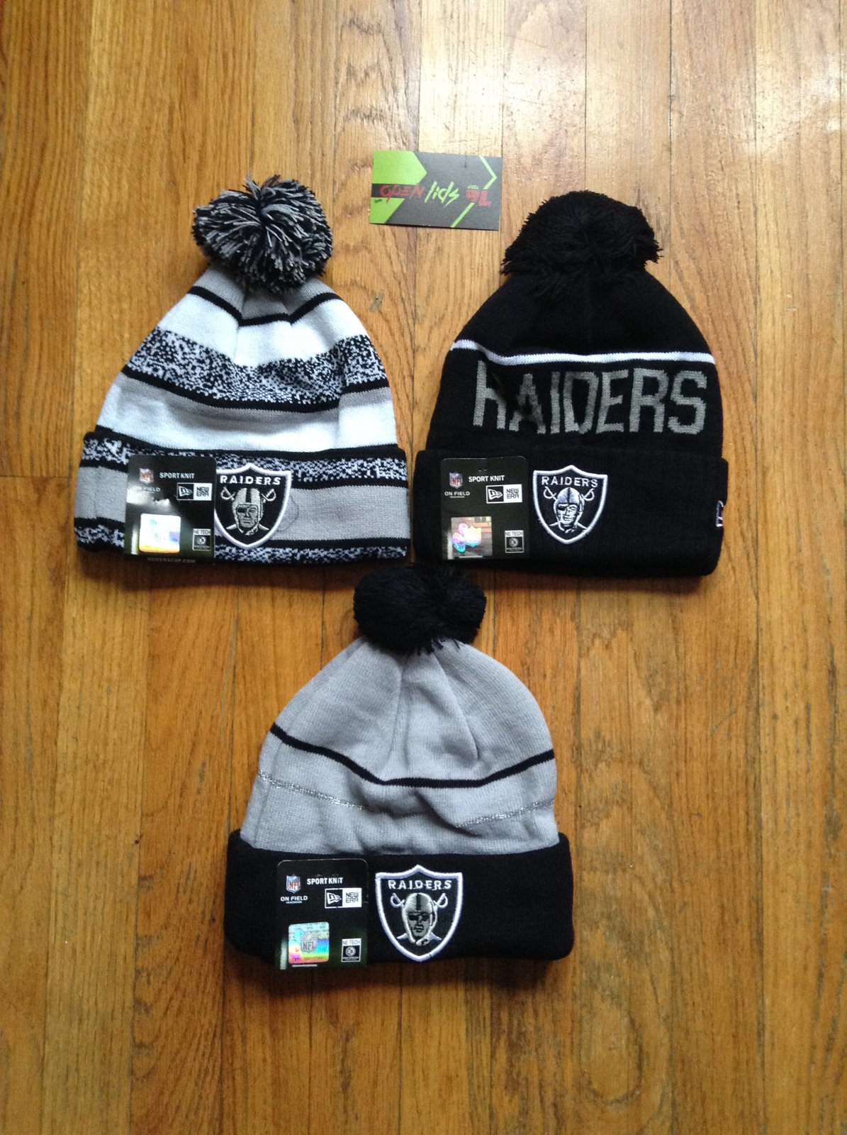 Raiders beanie clearance lids