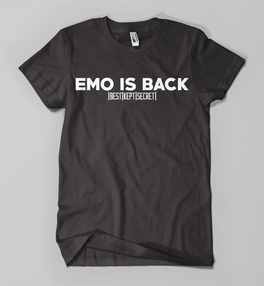 Image of EMO IS BACK - Black (FREE SIGNED DEMO + HANDWRITTEN NOTE)